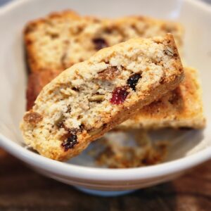 Cranberry + Seeds Rusks